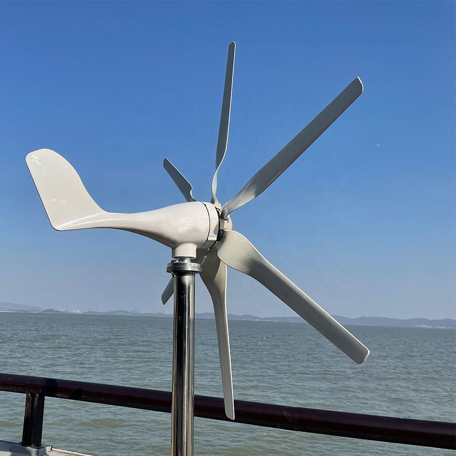 Windmills Alternative Energy Saver 1000w 48v Horizontal Wind Turbine Generator Six Blades Windmills Alternative Energy Saver 1000w 48v Horizontal Wind Turbine Generator Six Blades