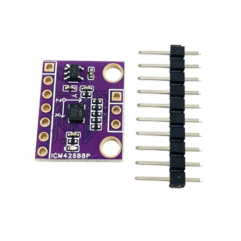 ICM42688 6-Axis Attitude Sensor Module - Gyroscope and Accelerometer IMU I2C 3.3V5V Supply 6-DOF IMU ICM42688 6-Axis Attitude Sensor Module - Gyroscope and Accelerometer IMU I2C 3.3V5V Supply 6-DOF IMU
