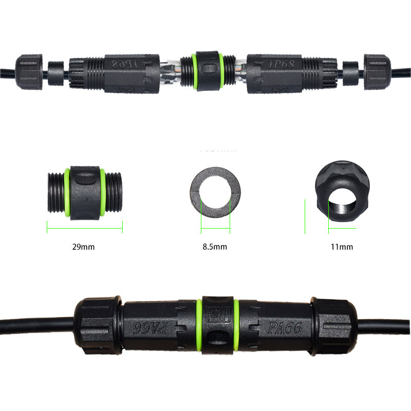 IP68 Waterproof RJ45 CAT6 STP Female Jack Outdoor CCTV Ethernet Coupler Industrial Marine Connectors IP68 Waterproof RJ45 CAT6 STP Female Jack Outdoor CCTV Ethernet Coupler Industrial Marine Connectors
