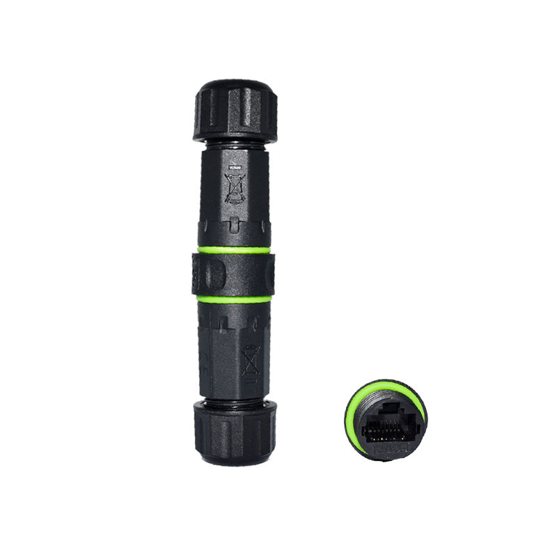 IP68 Waterproof RJ45 CAT6 STP Female Jack Outdoor CCTV Ethernet Coupler Industrial Marine Connectors IP68 Waterproof RJ45 CAT6 STP Female Jack Outdoor CCTV Ethernet Coupler Industrial Marine Connectors