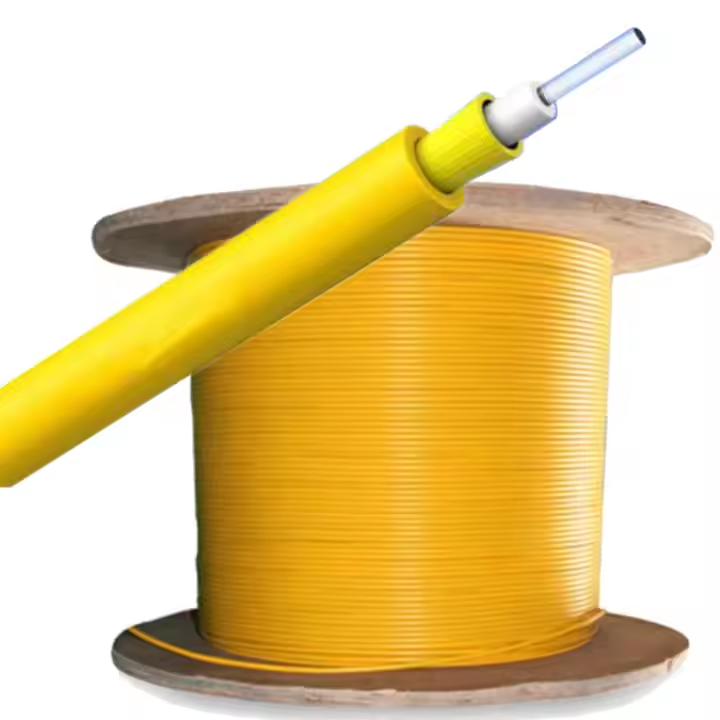 Fibre Optique Customizable Single Multimode G652D Indoor Fiber Cable Single Core Fiber Optic Cable