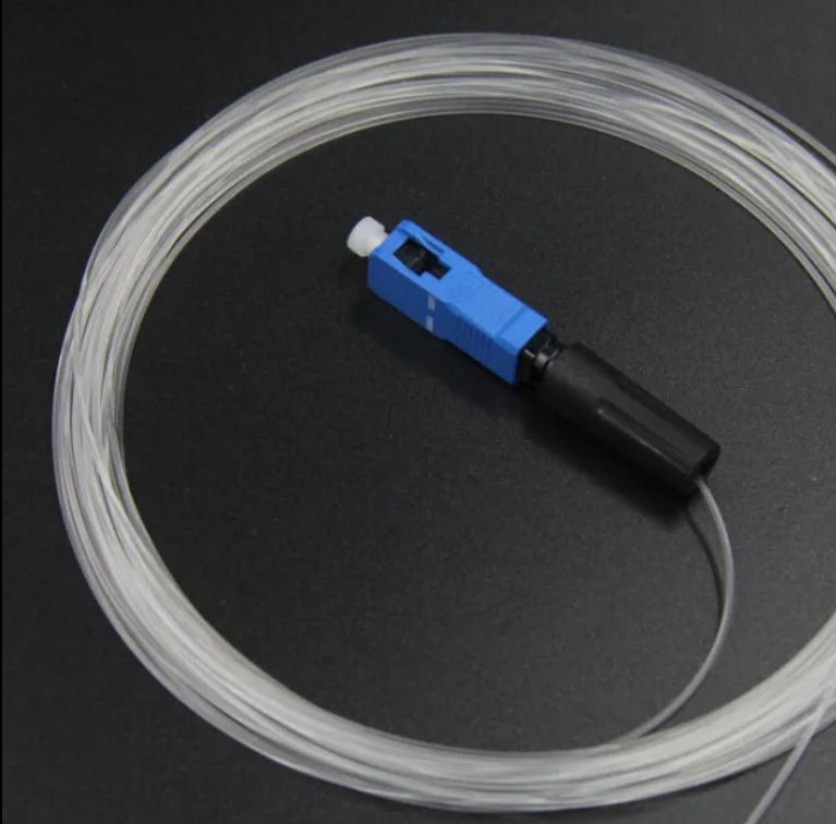 G657A2 Fiber Optic 0.4mm Communication Cable with Tight Buffered SM Single-mode Invisible Fiber 15KM 30KM