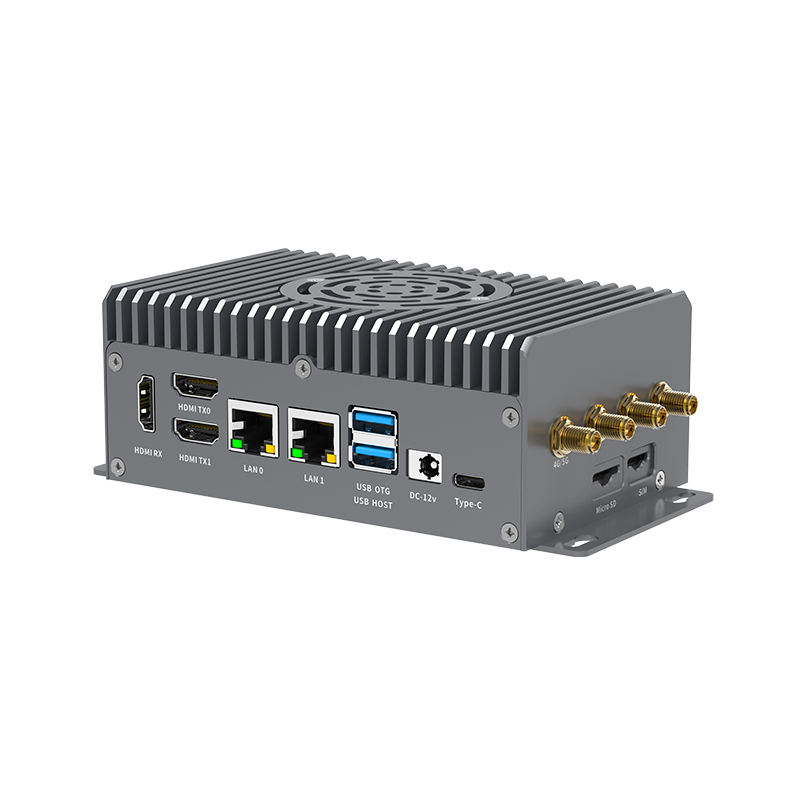 6TOPS R501 Algorithm RK3588 Mini PC Industrial Electronic Modules and Kits AI Edge Computing Box