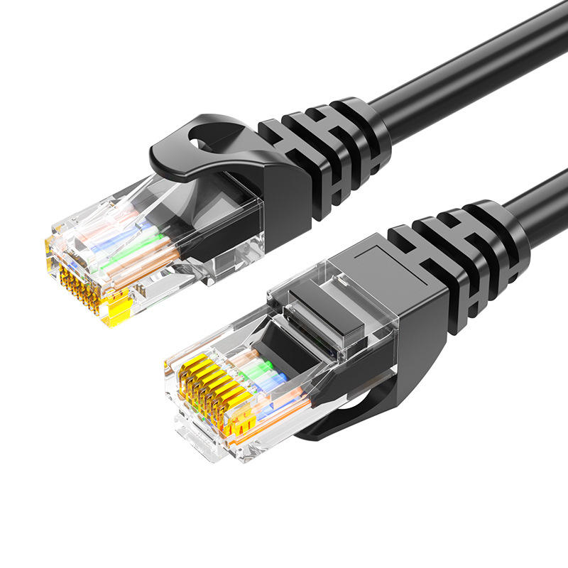 Unshielded Cat5e Cat6 Network Cable 100M Twisted Pair RJ45 Interface Copper Conductor Patch Cord Unshielded Cat5e Cat6 Network Cable 100M Twisted Pair RJ45 Interface Copper Conductor Patch Cord