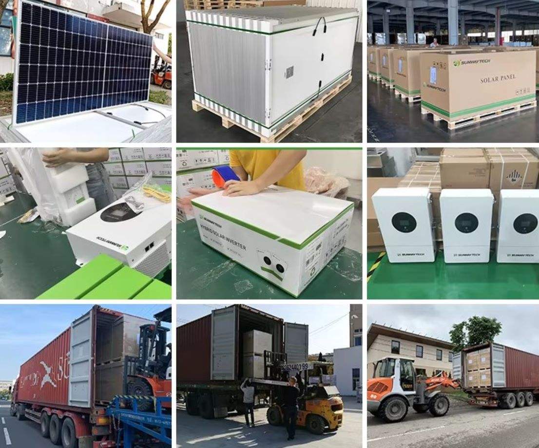 Solar Powered 10kw Off Grid Solar Energy System PV Panels Kit Easy Installation Complete Set