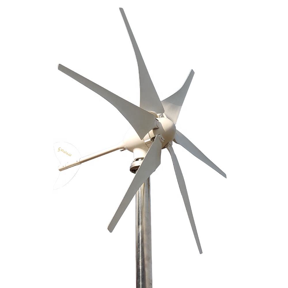 2000W 48V Free Energy Power Horizontal Turbine Wind Generator for Home or Street Lighting