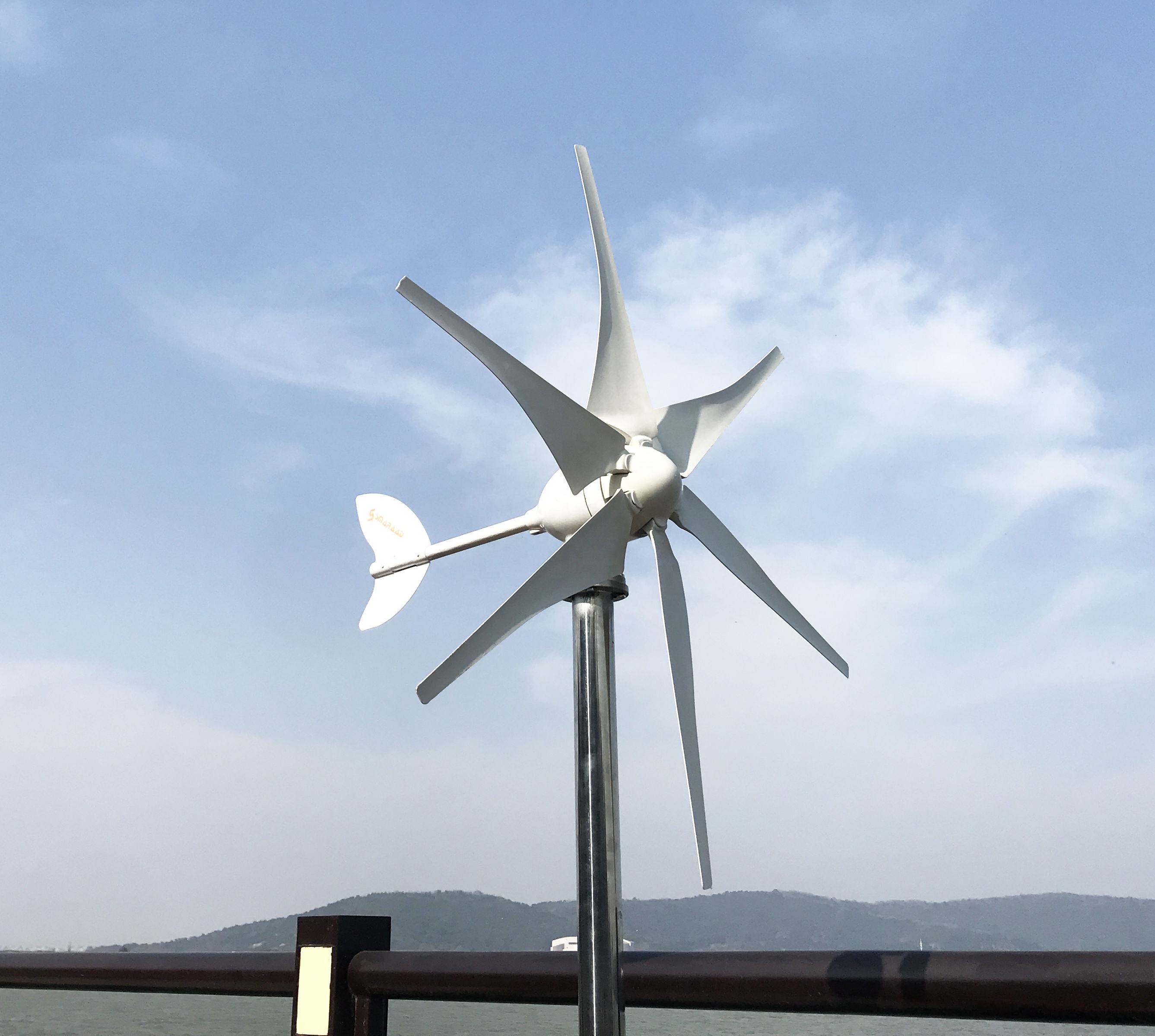 2000W 48V Free Energy Power Horizontal Turbine Wind Generator for Home or Street Lighting