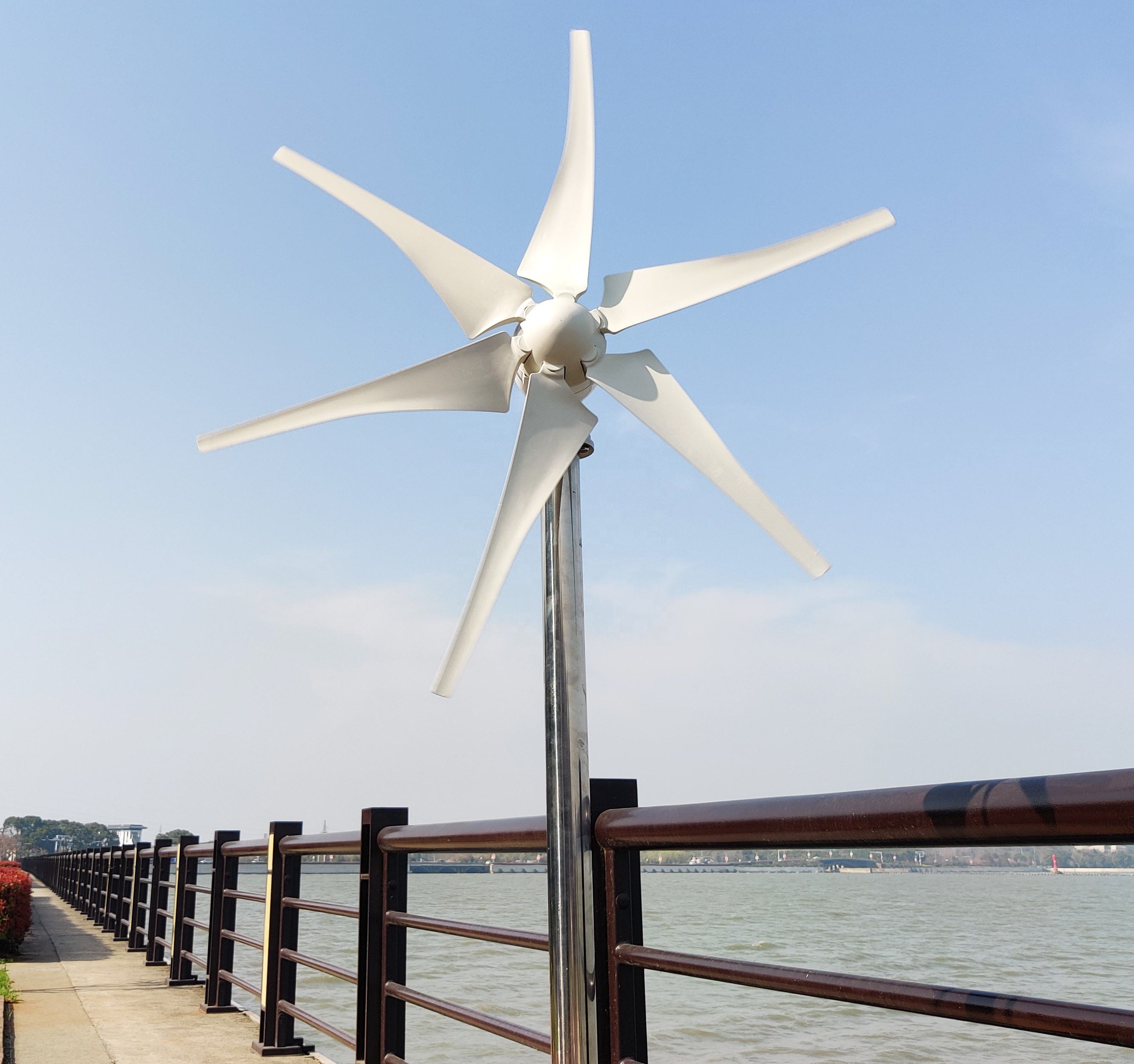2000W 48V Free Energy Power Horizontal Turbine Wind Generator for Home or Street Lighting