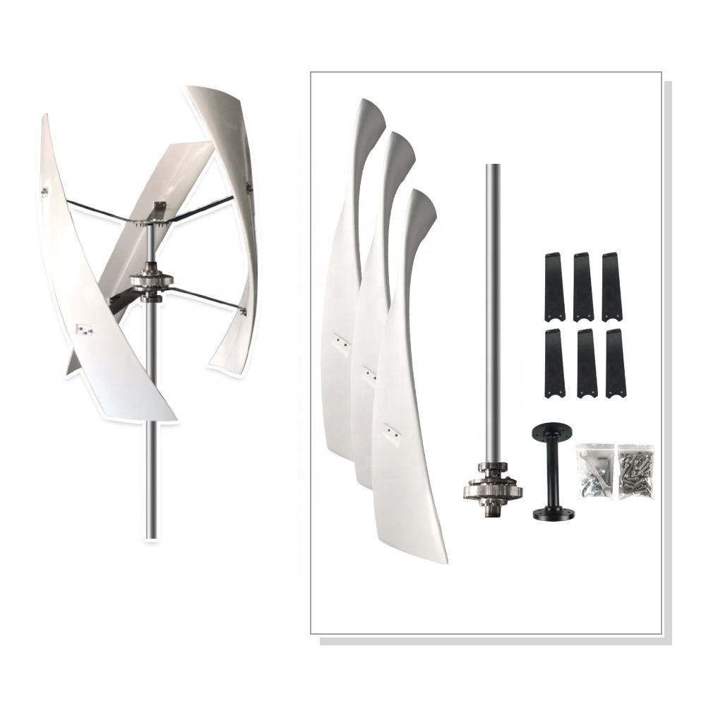 24V 48V 96V 2000W 2KW Alternative Energy Generators Vertical Axis Wind Turbine Generator Windmill